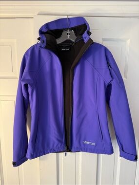 Marmot Violet Hooded Softshell Jacket